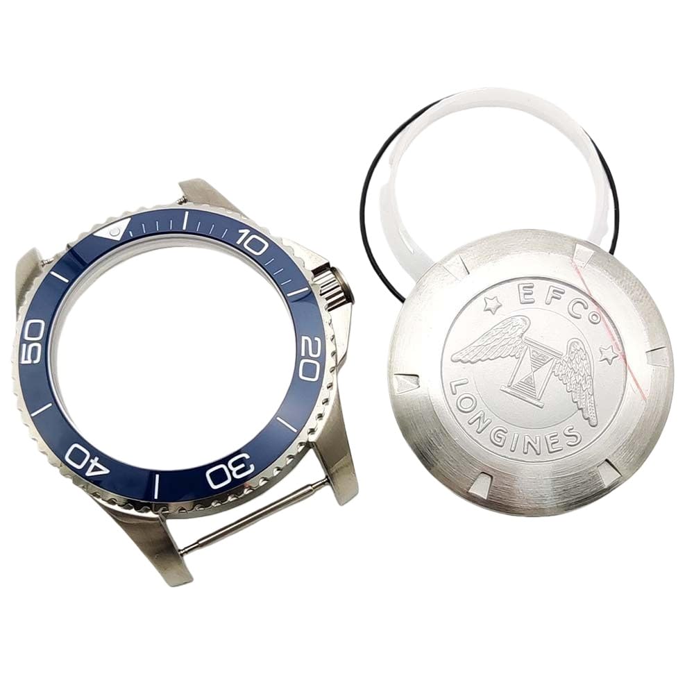 41mm Sport Taucher Uhrengehäuse Passend für NH35 NH36 Werk 31,5mm-32mm Zifferblatt, Ersatz Uhren Modifizierung Kit für LONGINES Conquest