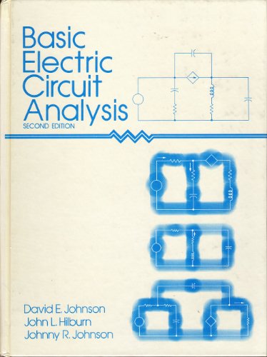 Basic Electric Circuit Analysis 013060111X Book Cover