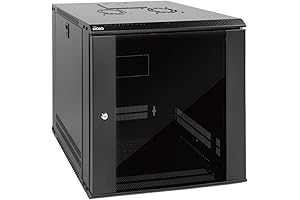 Tripp Lite 12U Wall Mount Server Cabinet IT Network Rack Enclosure Lockable...