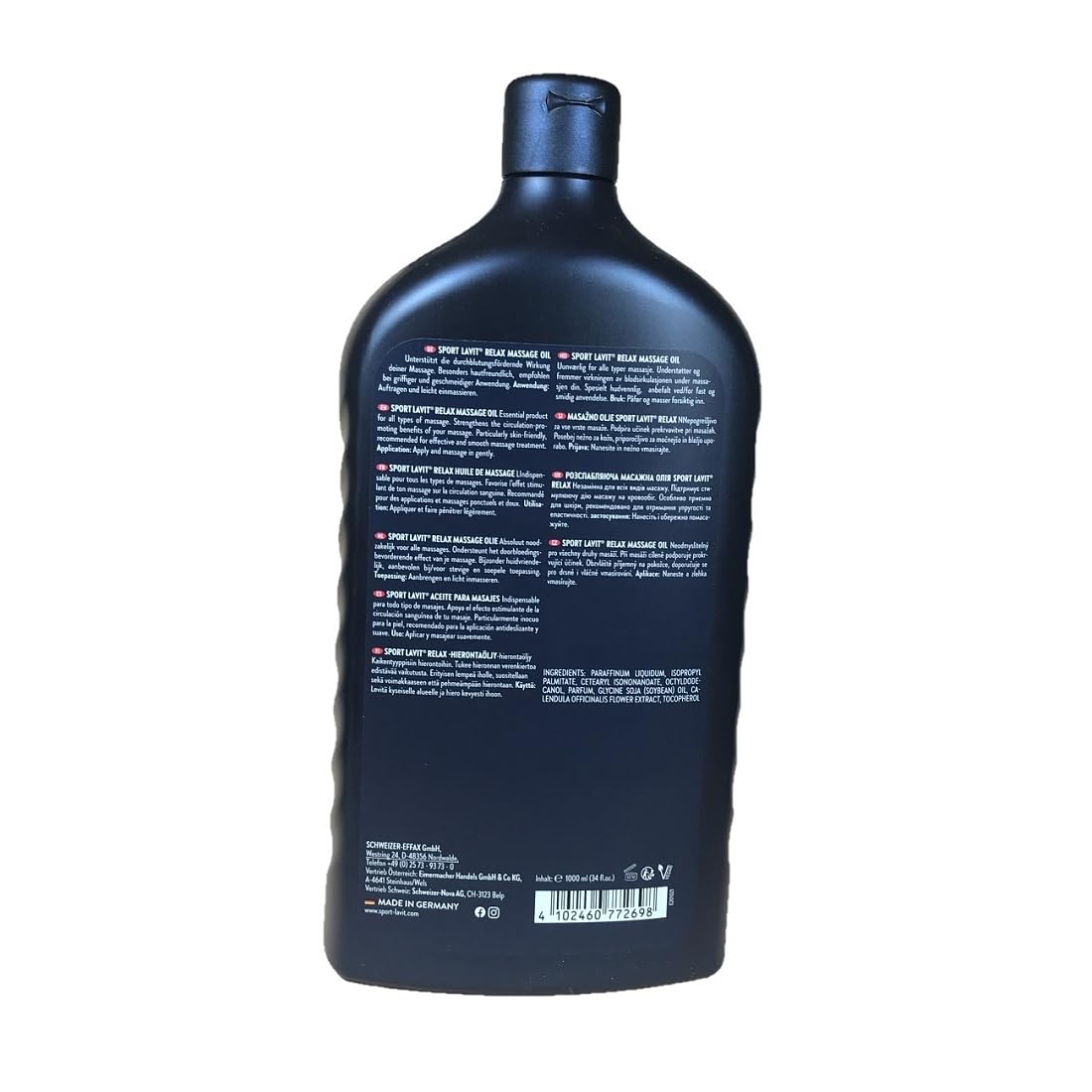 SPORT LAVIT Relax - Olio massaggiante, 1000 ml