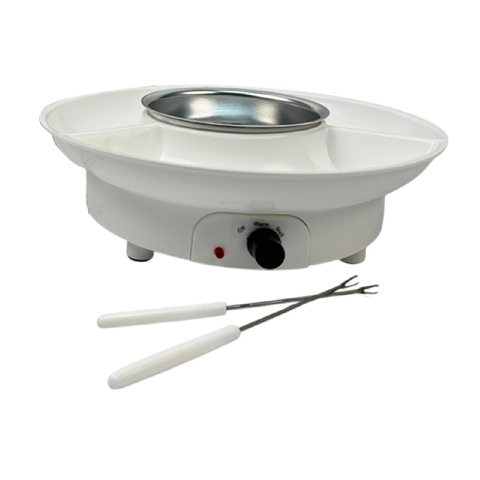 electric fondue pot set eu plug kitchen gadgets for dippings entrees candies white|fondue sets| fondue sets