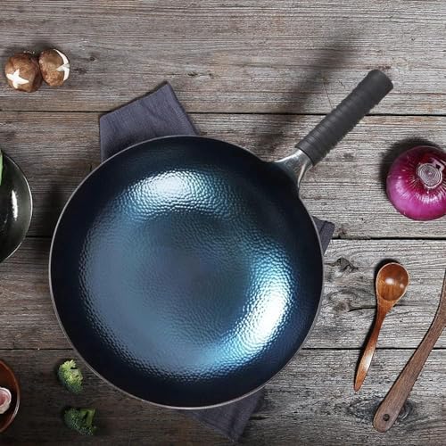 Wok de Hierro Fundido Tradicional 32 cm miniatura 6