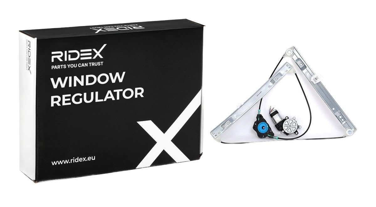 RIDEX 1561W0116 Alzacristallo elettrico anteriore Sinistra con motore elettrico Compatibilità con FORD Fiesta Mk5 Hatchback JH1, JD1, JH3, JD3