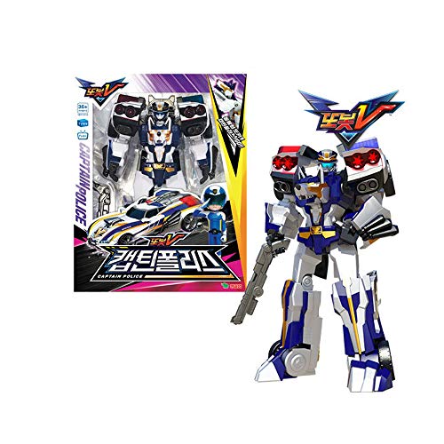 young17 Tobot V Captain Police coréen transformateur Robot
