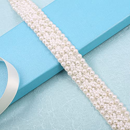 Pearl Bridal Belt Handmade Wedding Sash Belts Bride Belt And Sash For Wedding Decoration4
