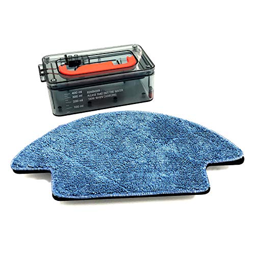 Coredy R380 Robot Vacuum Accessories, 400ml Replacement Water Tank Set with Mopping Cloth