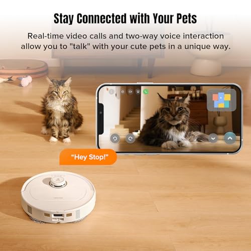 Image of roborock Qrevo MaxV Robot Vacuum and Mop, FlexiArm Design, Hot Water Re-Wash & Re-Mop, Auto-Drying, Self-Emptying, 7000Pa Suction, Built-in Voice Assistant, Auto Mop Lifting(Renewed)
