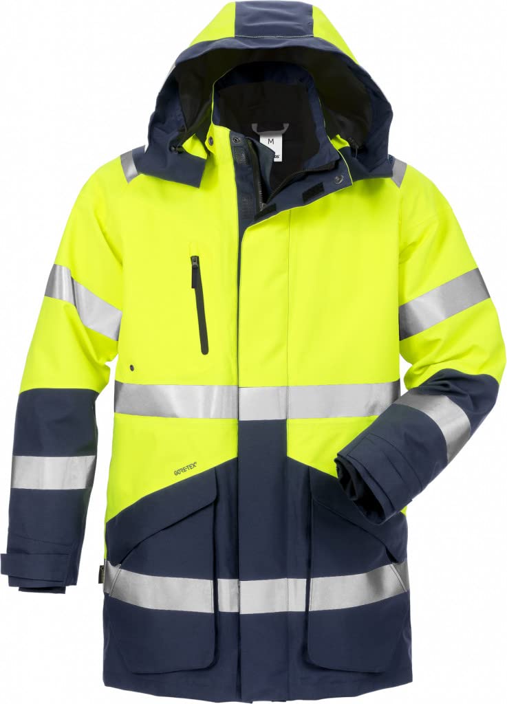 Fristads Workwear 120988 Parka de invierno para hombre de alta visibilidad