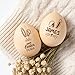 Personalized Wooden Easter Egg 2026 Custom Engraved Easter Egg Shaker with Name First Easter Gift for Birthday Easter Basket Stuffers