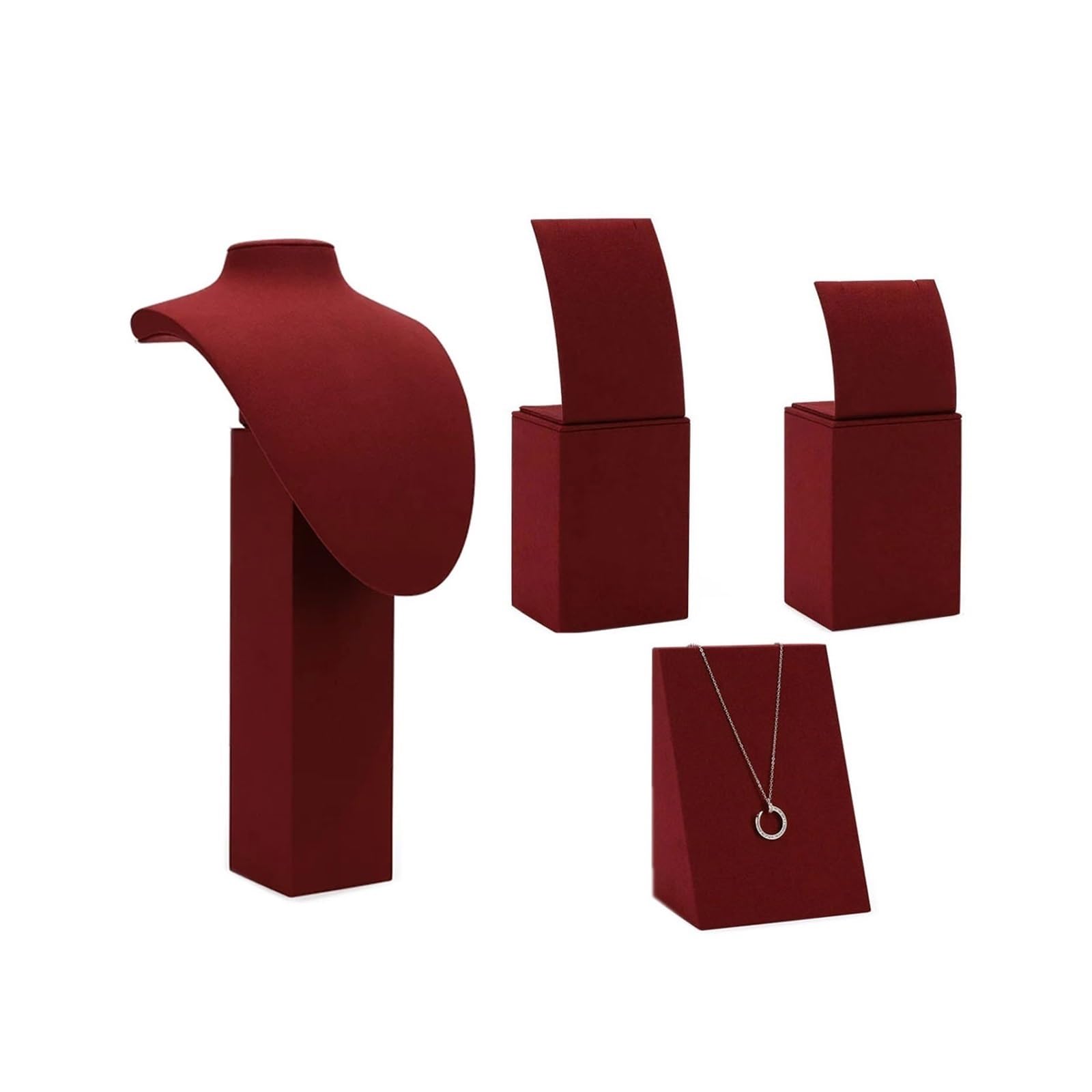 Organizador de Joyas 8pcs Jewellery Display Set Pendant Stands