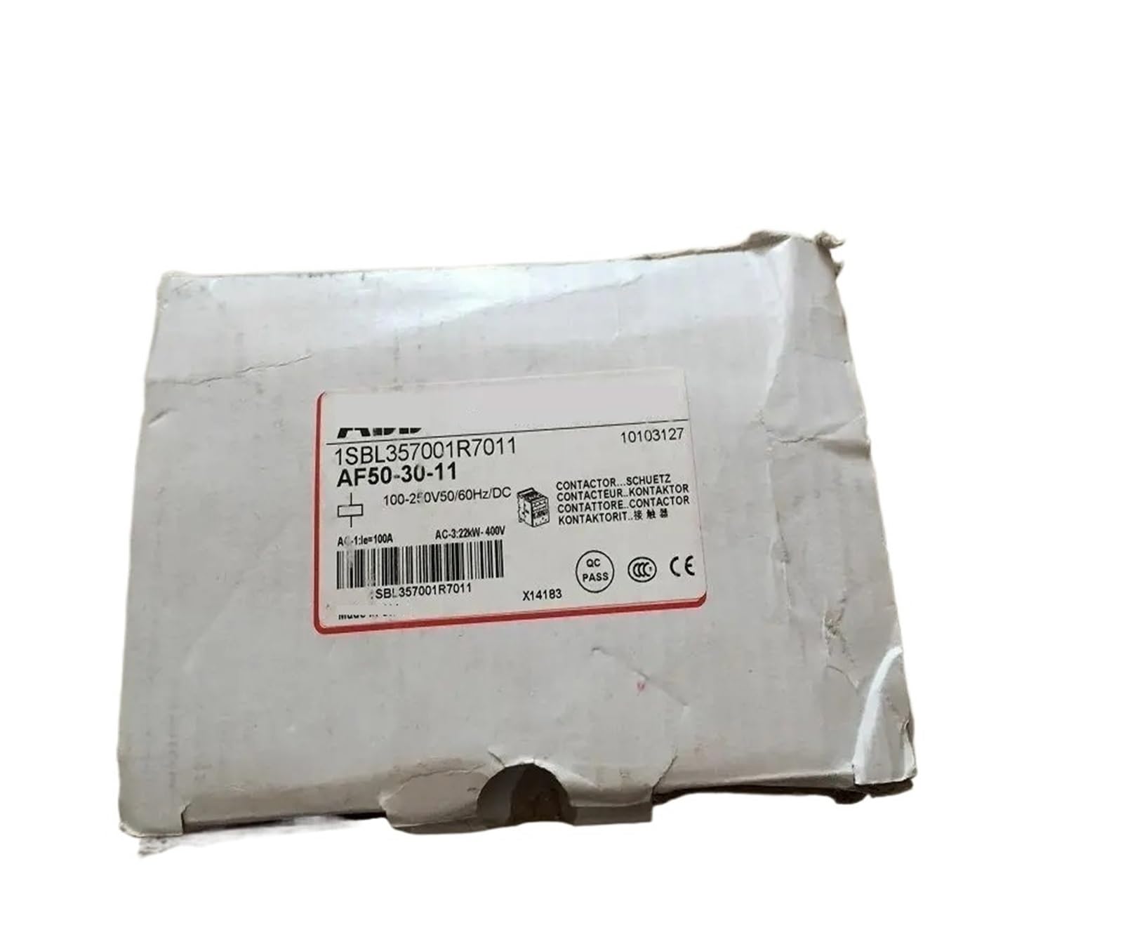 1 contacteur ca AF50-30-11 100-250V 50/60HZ DC Contacteur