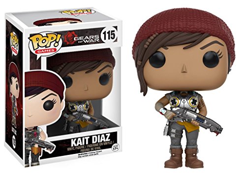 Funko - Kait Armored Figura de Vinilo, colecci&oacute;n de Pop, seria GOW (10635)