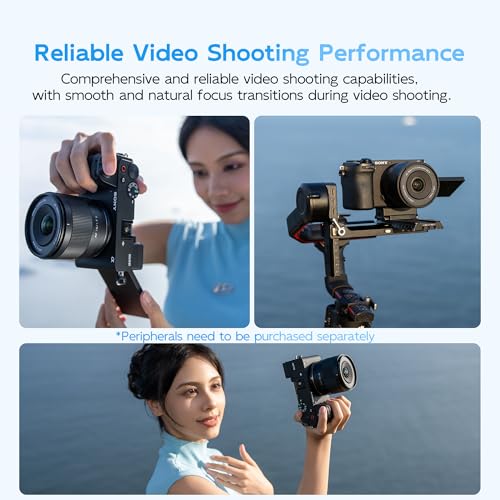 VILTROX AF 15mm F1.7 E for Sony Camera, 15mm f/1.7 E Mount Lens for Sony E, APS-C Prime Lens for Sony Cameras a6400 a6500 a6600 ZV-E10 FX30 A6700 ZC-E10II a7Ⅲ a7RⅢ a7Ⅳ a7RⅣ