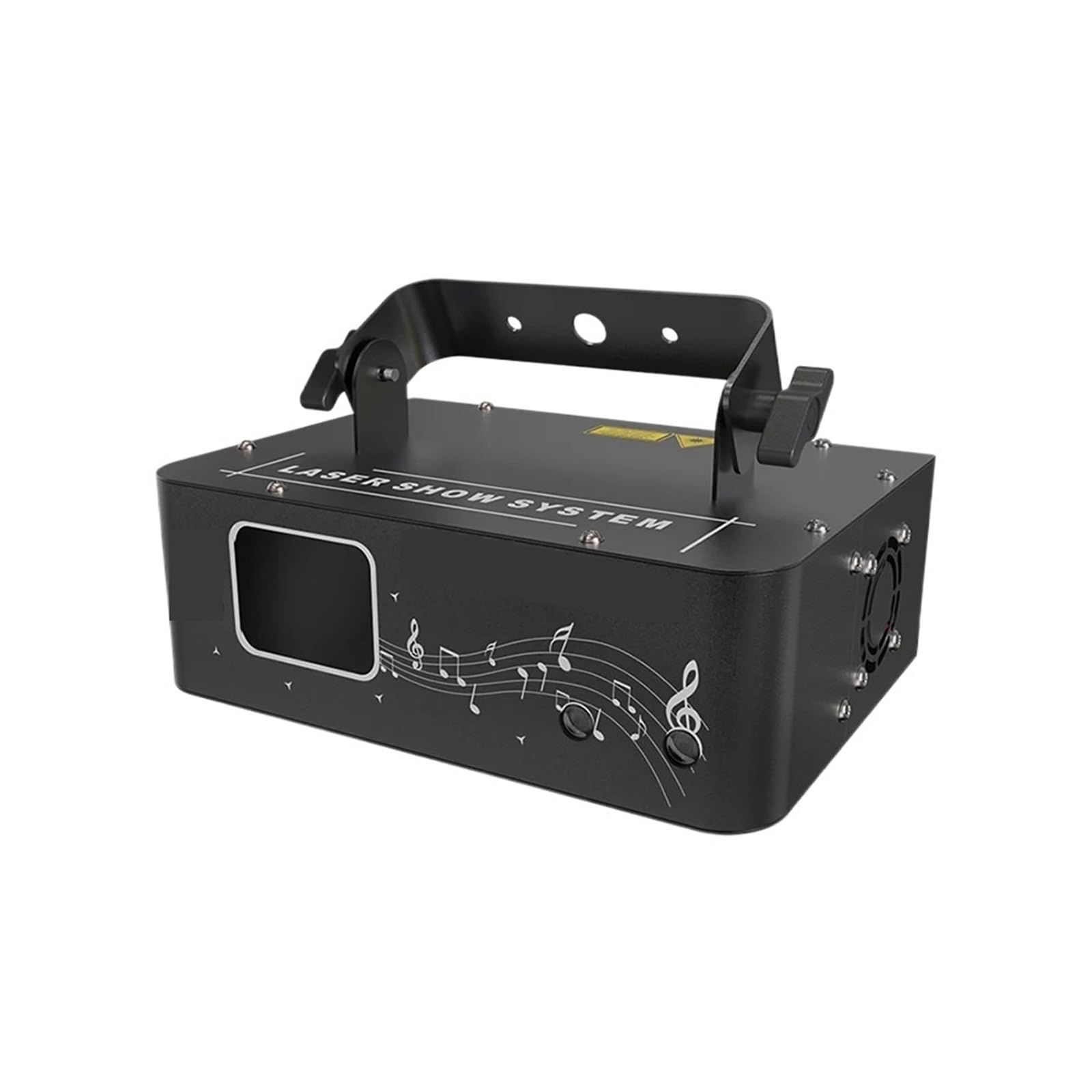 Bühnenlichter 500 MW RGB-Laserstrahllinienscanner RG-Muster 2-in-1-Projektor DJ Disco Urlaub Party Hochzeit Bar DMX Bühnenbeleuchtungseffekt(Without Remote)