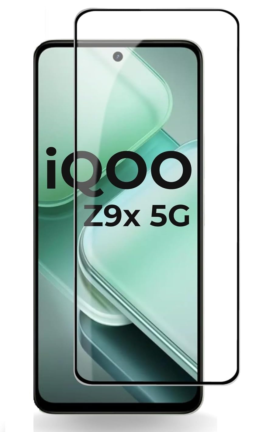 COCOBRICKS® iQOO Z9X 5G (2024) Tempered glass 9H Hardness HD Glue Cover Friendly Anti-scratch Screen guard for iQOO Z9X 5G (2024) with Easy Self Installation Kit (Pack of 1) (B0D8V34TBZ) Amazon Price History, Amazon Price Tracker