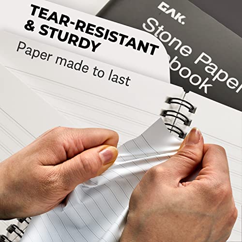 Stone-Paper-Waterproof-Spiral-Notebook-720x1011-50-sheets-Durable-Notebook-Eco-Friendly-Mineral-Stone-Paper-Notebook-Waterproof-Notepad-Ruled-Black