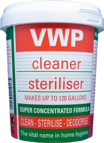 400g VWP Cleaner / Steriliser For Home Brew Beer Wine or Cider Making