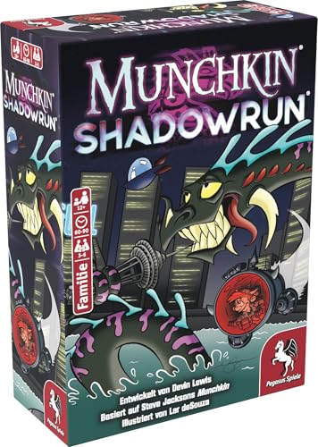 Pegasus Spiele Munchkin Shadowrun Negro