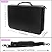 YOUSHARES 180 Slots PU Leather Colored Pencil Case - Large Capacity Carrying Case for Prismacolor Watercolor Pencils, Crayola Colored Pencils, Marco Pens, Gel Pens（Black）