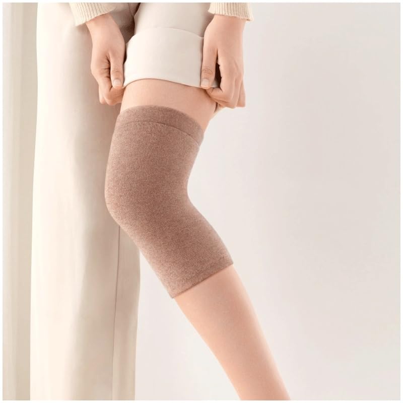 Cashmere Warm Knee Pads for Ladies Thickened with for Winter Protection