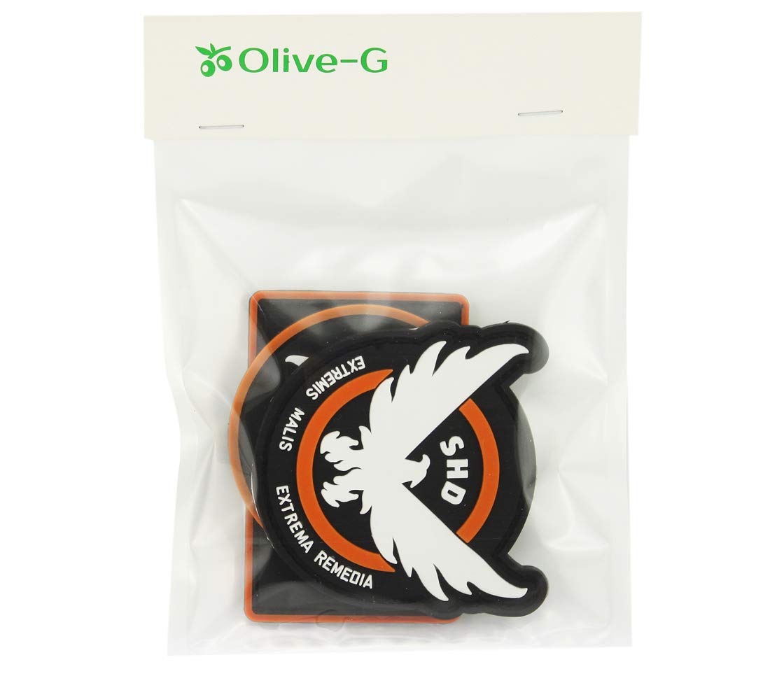 Amazon.co.jp: Olive-G The Divison SHD 着脱式 ベルクロワッペン 3点