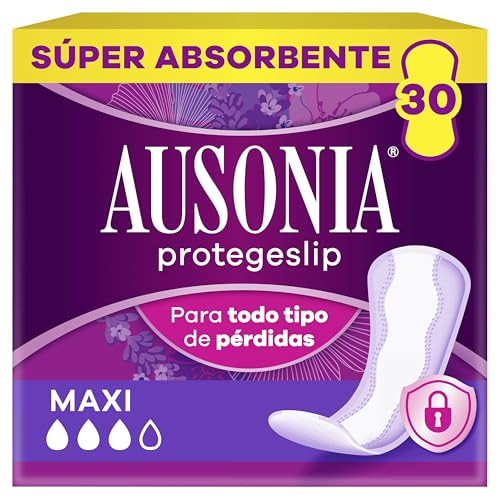 Ausonia Protegeslips Maxi Super Absorbentes, 30 unidades