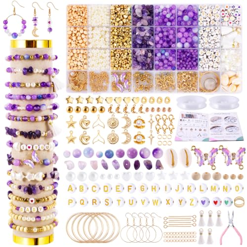 Image of Wurosi Jewelry Making Supplies Kit, Bracelet Making Kit for Adult