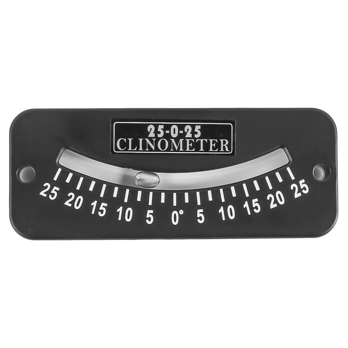 VOANZO Mini Inclinometer Angle Clinometer 25-0-25 Mini Protractor Slope Meter Clinometer Goniometer for Ship Routes