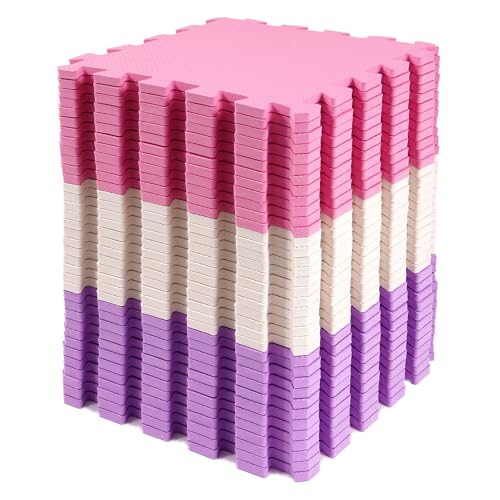 BalanceFrom Kid's Puzzle Exercise Play Mat with EVA Foam Interlocking Tiles