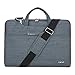 Price comparison product image 11 - 11.6 inch Laptop Case, Laptop Shoulder Bag, Multi-functional Notebook Sleeve, Protective Bag Carrying Case With Strap for Chromebook Macbook HP Stream Samsung Acer Asus Dell Lenovo, Dark Grey