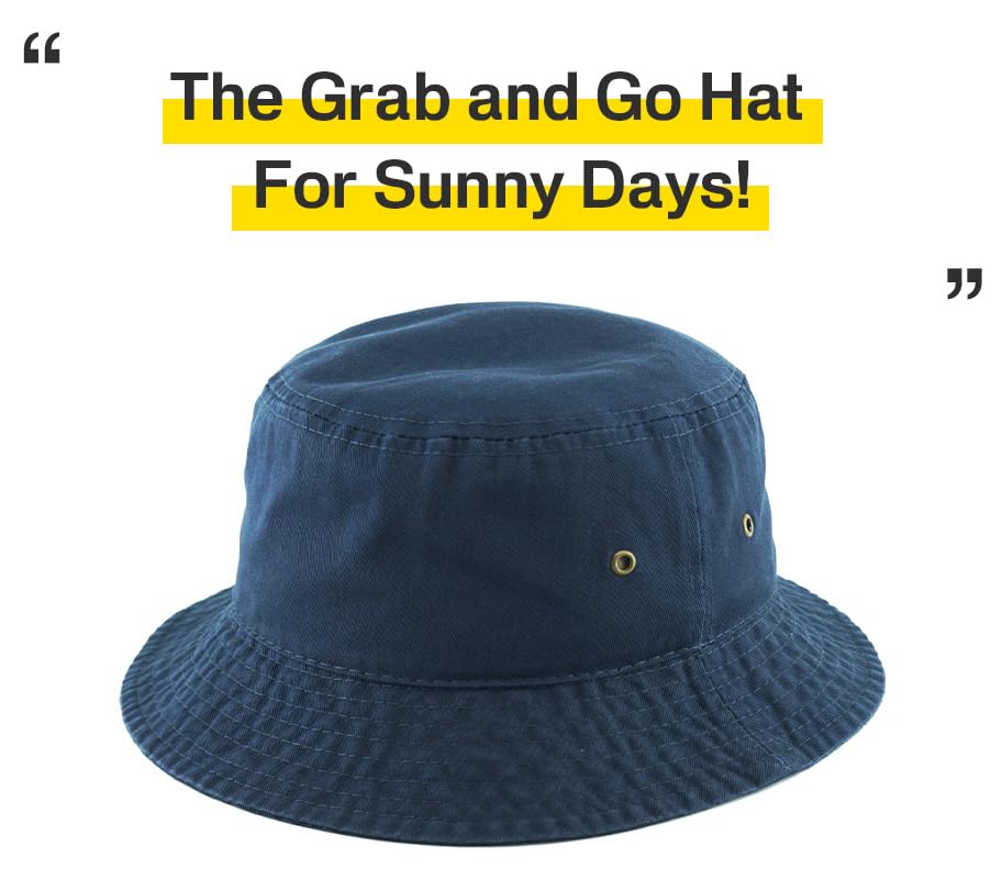 Image of KBETHOS 100% Cotton Washed Bucket Hat