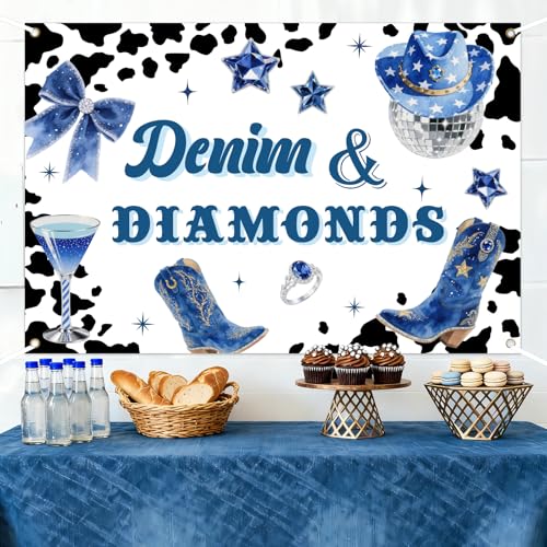 Fondo fotográfico Denim y Diamantes 5x3 ft miniatura 3