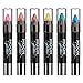 Iridescent Glitter Paint Stick/Body Crayon makeup for the Face & Body by Moon Glitter - 0.12oz - Set of 6
