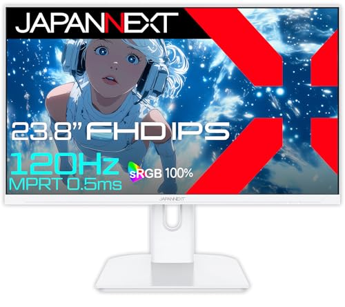 最終値下げ！ ゲーミングモニター 23.8インチ、ipsパネル、120FPS以上 JAPANNEXT「JN-IPS238FHDR165TMC」 23.8インチ IPSパネル搭載