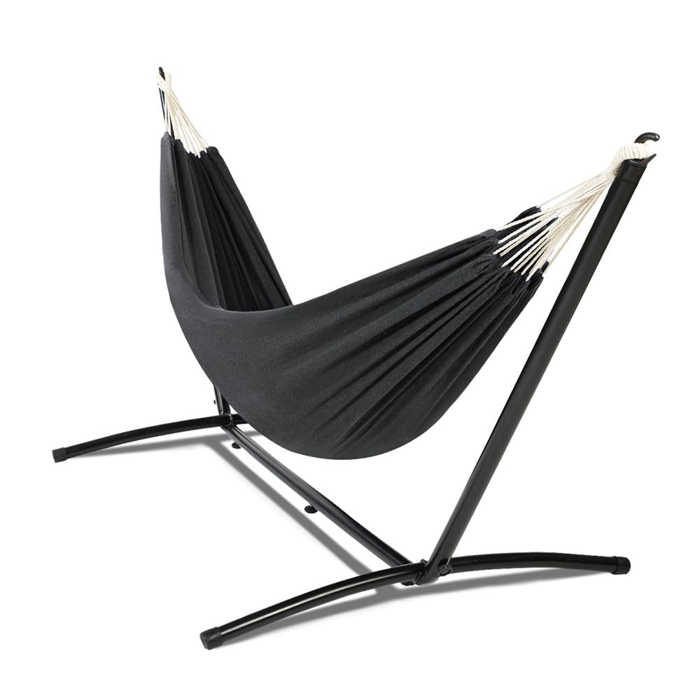 TERRE JARDIN Hamacas con Estructura de Metal ZenCool