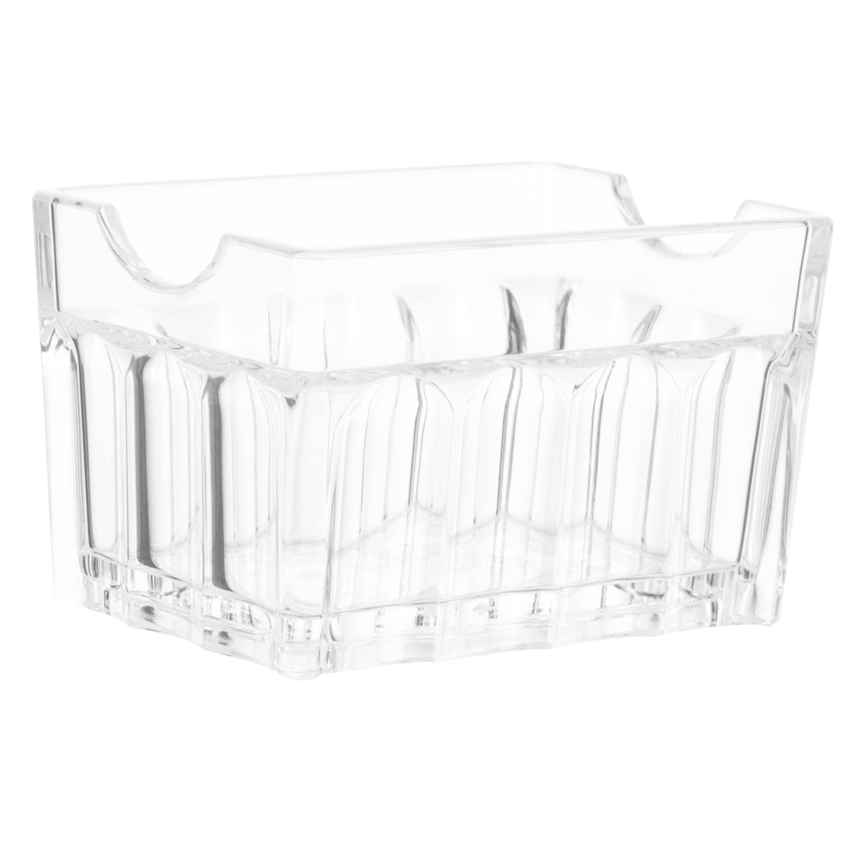 JECOMPRIS Transparent Tea Bag Holder Sugar Packet Organizer Compact Storage Box for Tea Bags and Small Items Design for Home Kitchen Organization