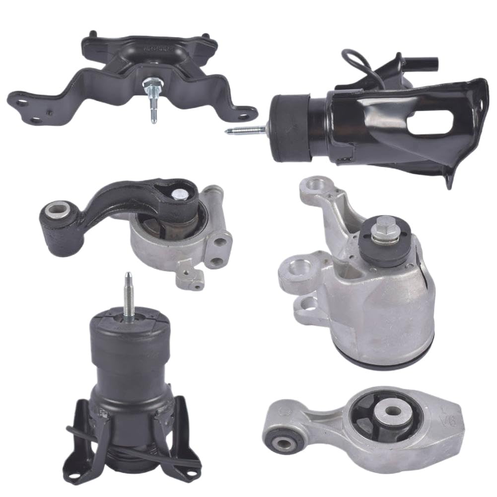 Qhtwuyqek Onecolor Engine And Transmission Mounts A7394 A7395 A4365hy A4373 A7383 A7386 Compatible With Infiniti Jx35 Qx60 Nissan Murano Pathfinder
