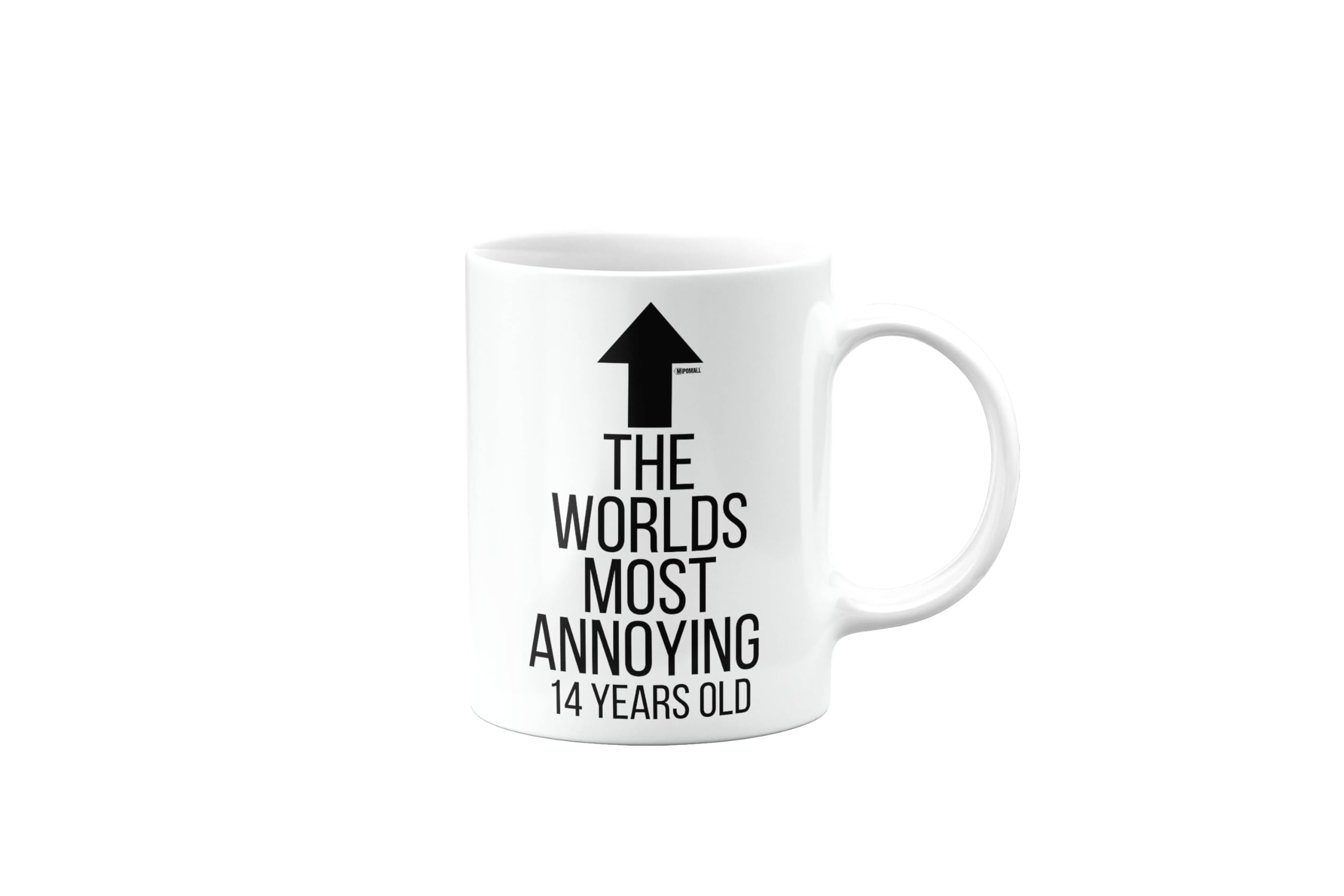 MIPOMALL Mug for Annoying 14 Years Old Boy, Girl, Teenager, Happy Birthday Gifts, Joke, Funny, Silly, Gag, Humour, Presents for Christmas, The World's Most Annoying, mm-CA-345_3