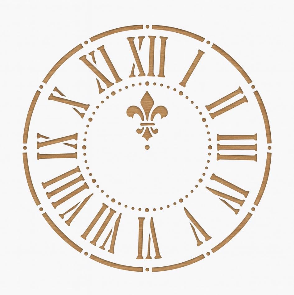 Pochoir En Acrylique Haute Transparence Pour Le Travail Du Bois Avec