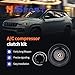 HiSport Air Conditioner AC Compressor Clutch Kit Replacement for Jeep Compass 2009-2017, Patriot 2009-2017, Compatible with Dodge Caliber 2010-2012, Caliber 2009 1.8L 2.4L