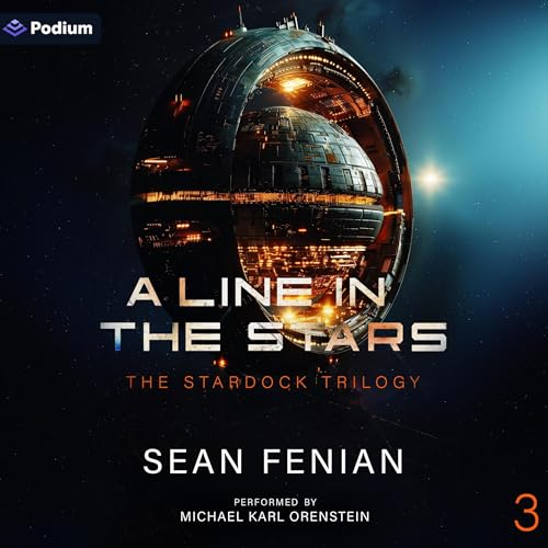 A Line in the Stars Audiolivro Por Sean Fenian capa