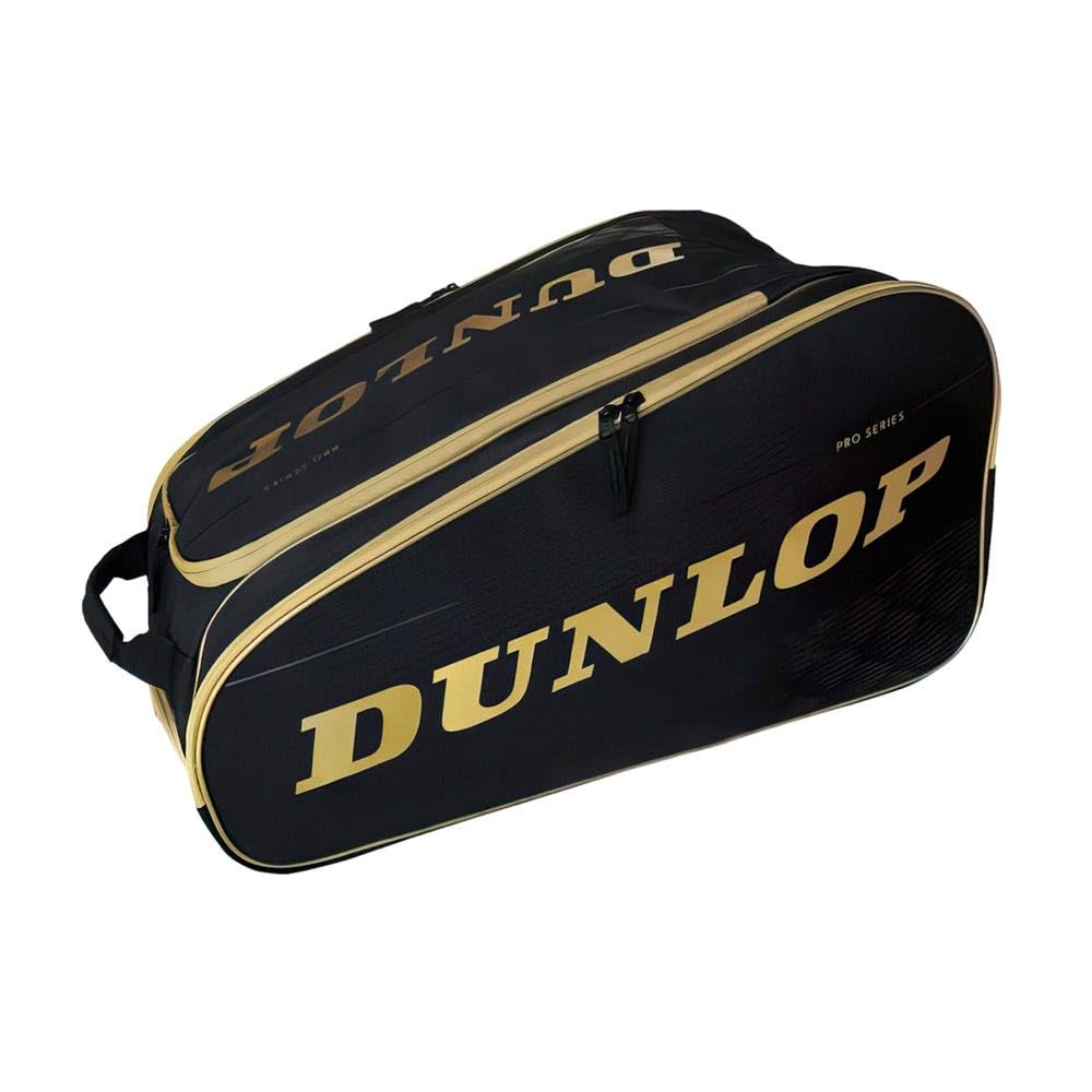 DUNLOP Padel Racket Bag Black / Gold Padel Equipment
