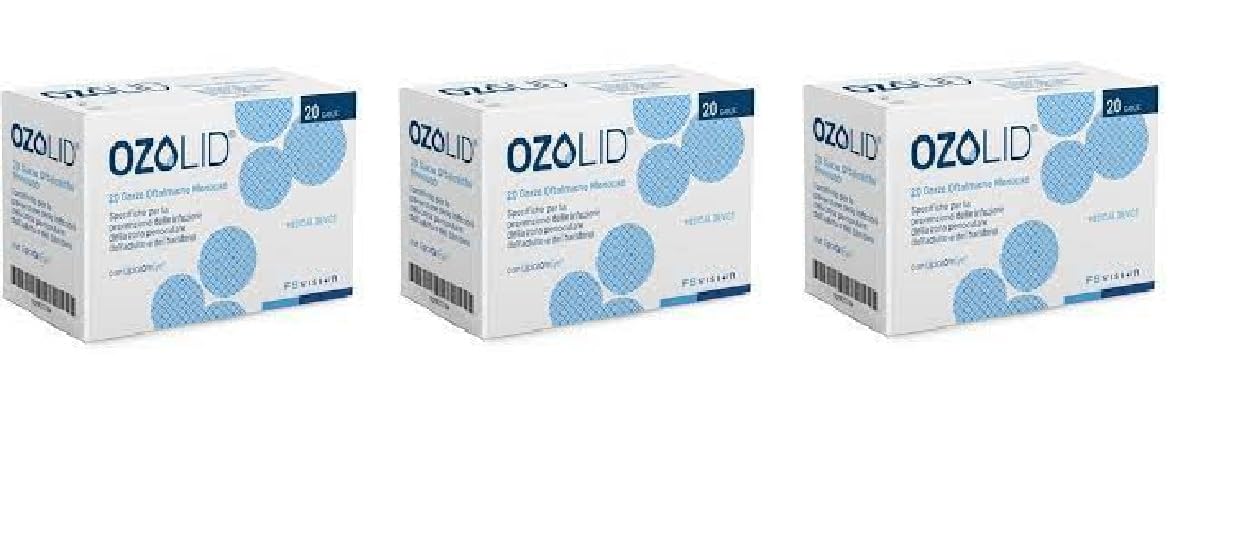 OZOLID GARZA LIPOZONEYE 20PZ - TRE CONFEZIONI KIT CONVENIENZA