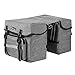 UBORSE Alforjas para Bicicleta Impermeable Bolsas Dobles para Asiento Trasero para Bicicleta Multifuncional Bolsa Alforja Trasera para Bicicleta