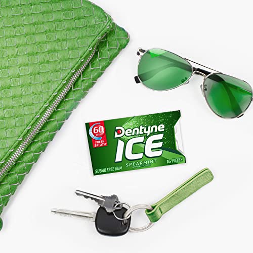 Dentyne Ice Sugar Free Gum (Spearmint 16 Piece Pack Of 9) #TOP7