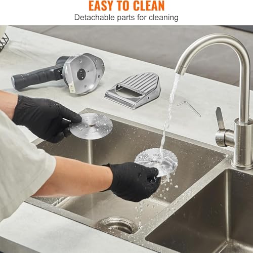 Beachtiful Electric Kebab Meat Slicer Electric Kebab Knife Meat Slicer Shaver With 2 Blades For Cutting Shawarma Doner Kebab(2 Battery 2000mAh) - Image 7