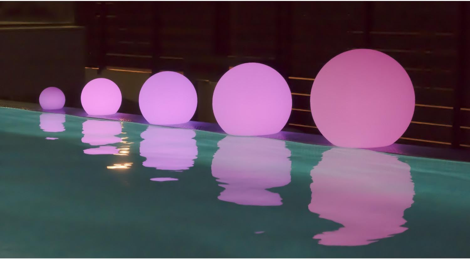 newgarden Buly 12in Floating Pool Light – IP68 Waterproof RGB & White LED Light Ball with Remote Control, Rechargeable Outdoor Sphere Lamp for Pool, Patio & Backyard