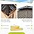 MELLCOM 14'x20' Hardtop Gazebo, Wood Grain Aluminum Frame Pergola with Galvanized Steel Roof, Outdoor Metal Gazebos with Curtains and Nettings for Patio, Backyard, Deck and Lawns