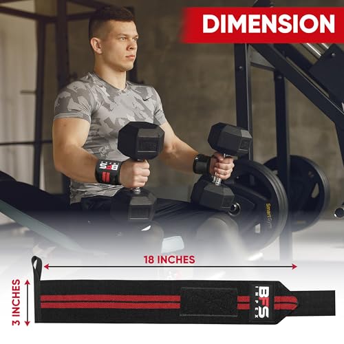 Wrist-Wraps-for-Weightlifting18-Premium-Quality-Wrist-Straps-for-WeightliftingWeight-Lifting-Wrist-Wraps-with-Thumb-Loop-for-Curls-DipsPowerlifting-Weight-Training-Men-Women