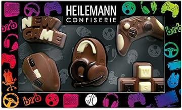 Heilemann Chocolate Themed Figurines, Noble Milk Gift Set, 100 g (Game)